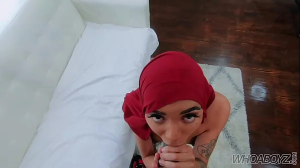 Petite Hijab Teen gets fucked & cover in cum videos