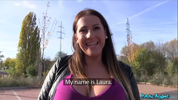 Public Agent - GIGANTIC BIG TITS amateur MILF spotted outdoors in the wild and talked into fucking videos