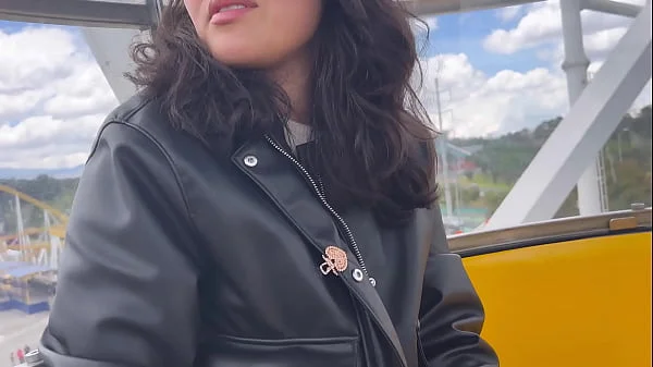 Public lesbian sex in amusement park (real) videos