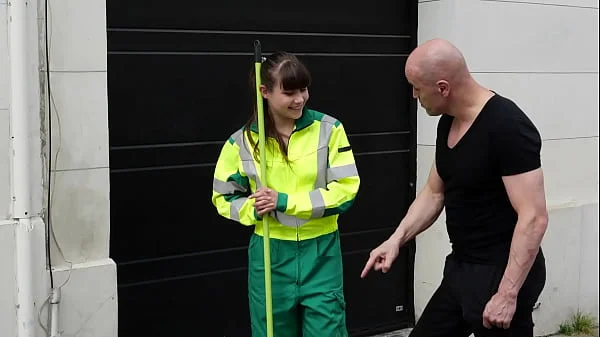 French star Luna Rival sweeps the streets 1 videos