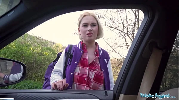 Public Agent Cute looking blonde picked up and fucked hard in her soaking wet pussy videos