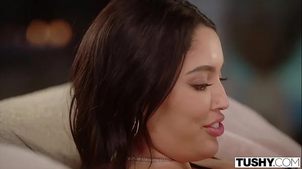 TUSHY Vanessa surprises BF with the gift of anal videos