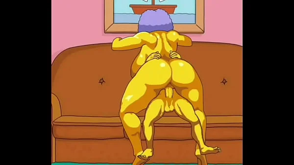 Selma Bouvier from The Simpsons gets her fat ass fucked by a massive cock videos