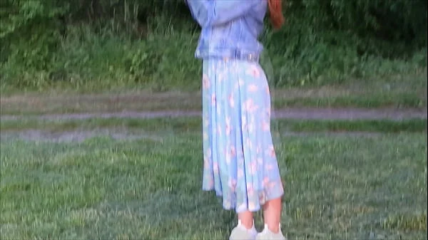 I took my neighbor's wife out into nature to fuck, secretly from her cuckold husband! videos