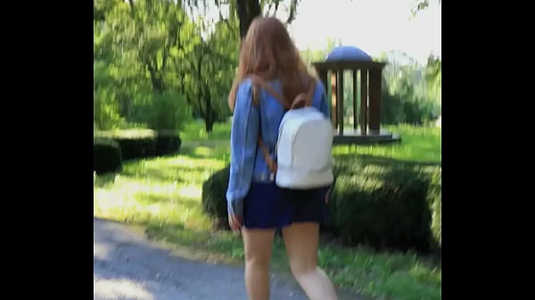 WATCHING A SEXY VOYEUR MASTURBATING HER PUSSY IN THE PARK videos