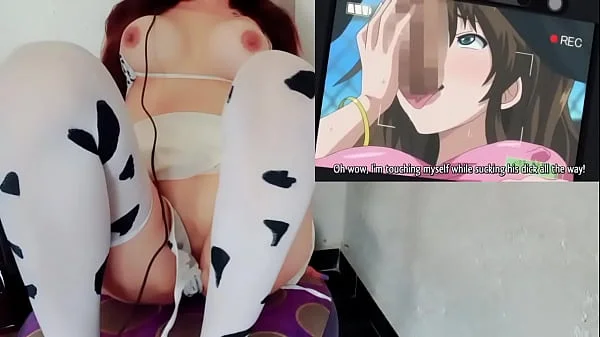 Reaccionando y masturbandome con Hentai Kanojo wa Dare Ep. 1 videos