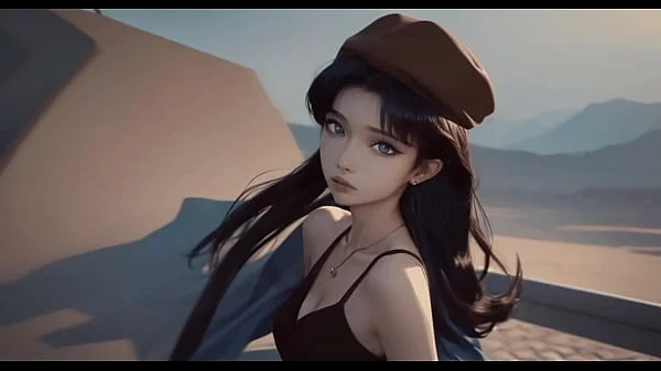 AI generated Misato Katsuragi videos