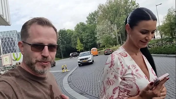 Pornstar Ania Kinski gets fucked in the ass by a fan who wants to try out in the porn industry videos