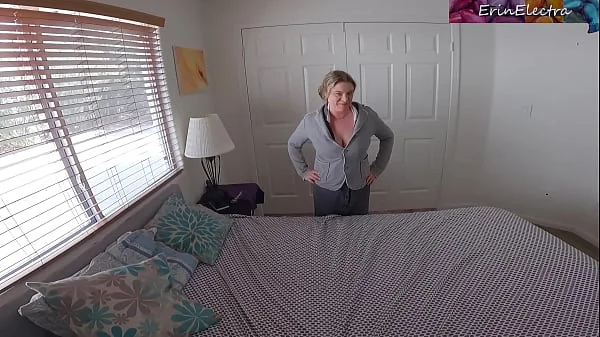 When stepmom caught me stealing her panties she let me have sex with her! POV videos