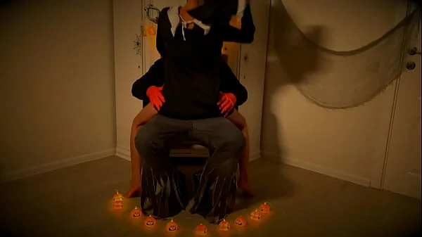 pumpkin king came to a humble nun for Halloween videos