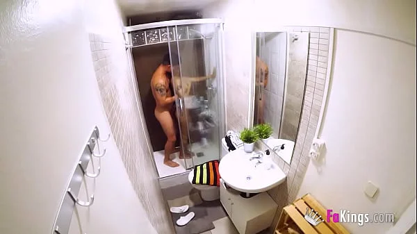 Nervous Latina Moli Myers becomes a SEX QUEEN thanks to FAKings' helping hand! videos