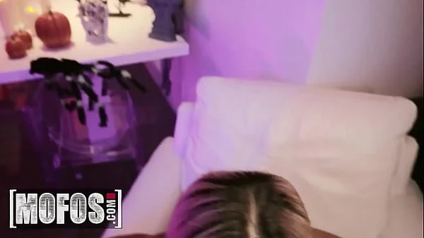 Johnny Love Needs To Fuck Abella Danger Before Visitors Come In Their House For The Halloween Party - MOFOS videos