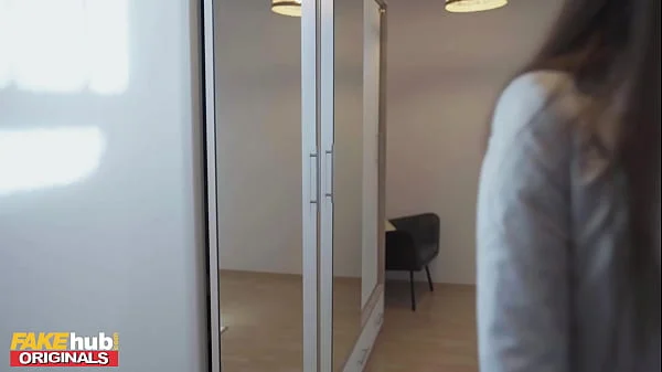 FAKEhub - British girlfriend Lara Lee jealous fake pussy cum dump facial pussy licking apology videos