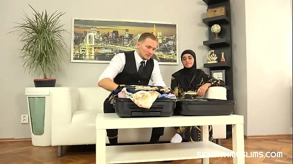 Sweet woman in hijab tried on salesman's dick instead of new clothes videos