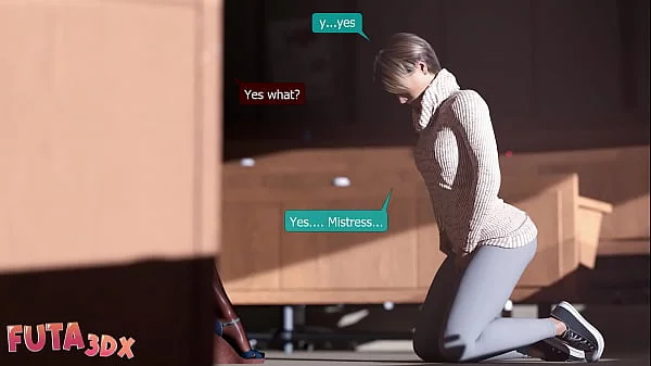 Futa3DX - Mistress Teacher User Her Skills To Fuck Cute Futa Blonde videos