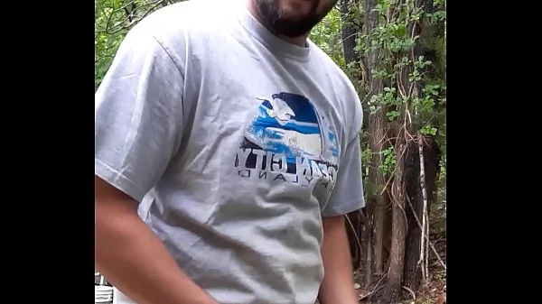 Soft to hard, outdoors, huge cock. Rainy day. videos