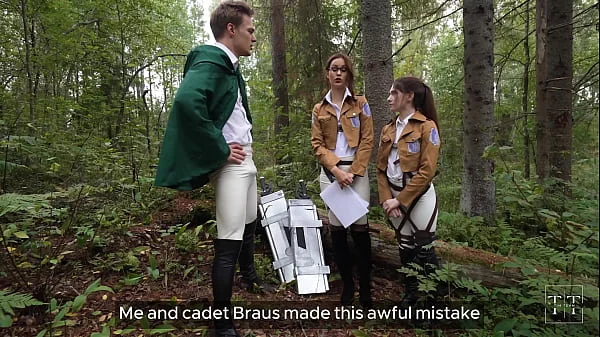 Titan: Forgive us, commander. We will suck your dick as a punishment videos