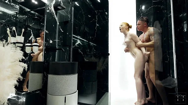 My stepbrother didn't have time to stick it out and he cum inside me videos