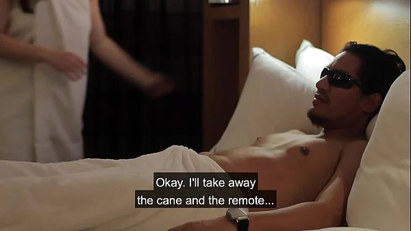 Masseuse makes an exception for a blind person videos