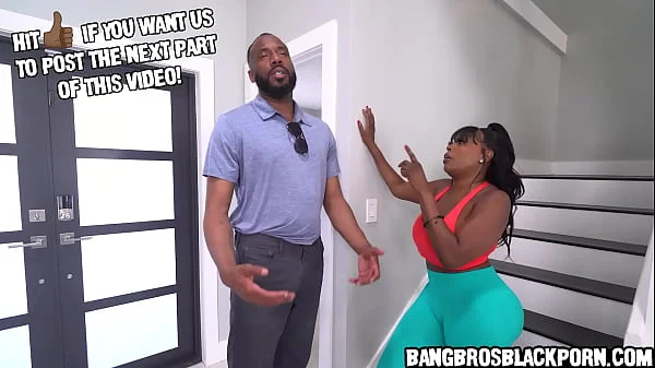 Ebony milf gets a visit from her landlord about her rent and decided to pay him in nature. videos