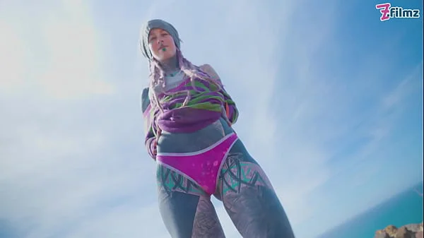 Tattooed girl with pierced pussy gets ANAL fucked outdoors videos