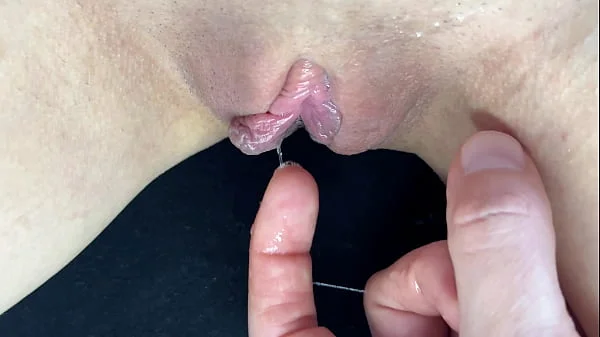 Squirting Orgasm and fingering dripping wet juicy pussy teen 18yo close up videos