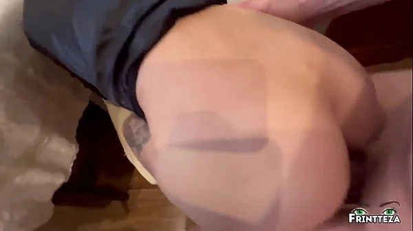 Stepson creampie in Stepmom. Morning cheating on the kitchen. videos