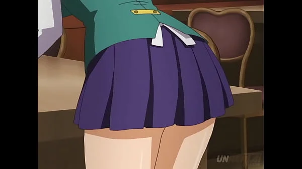 I touch the waitress's ass and she sucks me off behind the bar - Hentai [Subtitled] videos