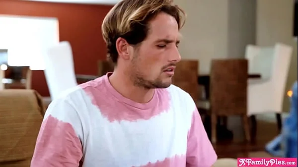 My tight teen stepsister Chloe Temple sat on my cock videos