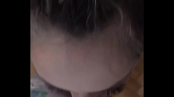 Candie Cross goes on her knees for a facial blowjob videos