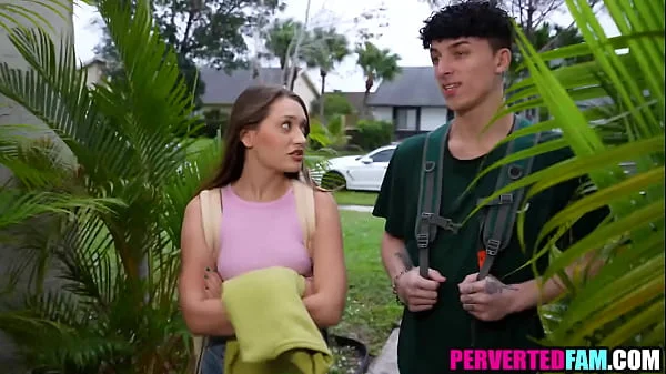 Young stepsister sucking & fucking big cock stepbrother videos