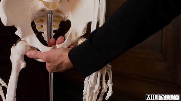 MILFY Fit Blonde Teacher Millie Keeps Bad Boy After School videos