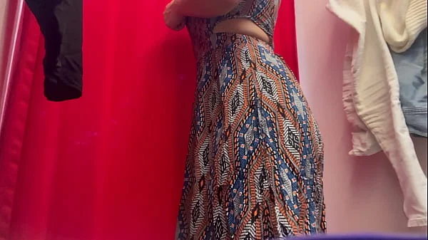 Dressing room. Hidden camera. Girl with big tits and big nipples videos