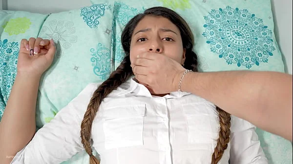 Shh shh don't go screaming! - Stepbrother fucks his stepsister when they are alone at home. videos