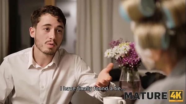 MATURE4K. Big Tits Mature Likes Coffee and My Cock videos