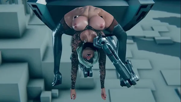 2B recibe mantenimiento vaginal por un Androide | Nier: Automata videos