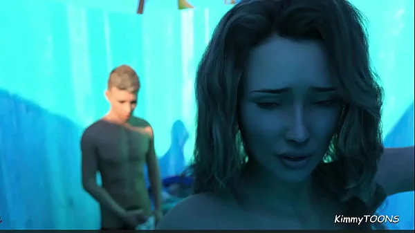 A Wife and stepmom - MILF helps her 18yo neighbour to Masterbate videos