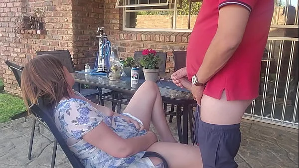 Mutual masturbation Caught my friends wife fingering herself on the patio so i joined her videos