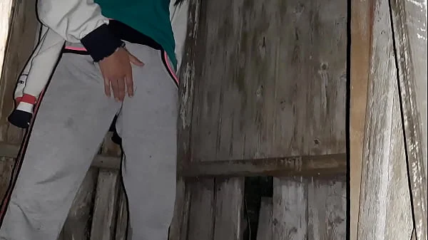 I caught my neighbor masturbating in the toilet on the street and I joined her - Lesbian Illusion Girls videos