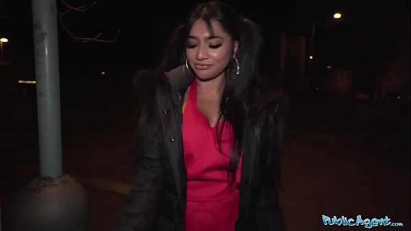 Public Agent Sexy Asian with fantasitc tits and ass seduced by his Rizz videos