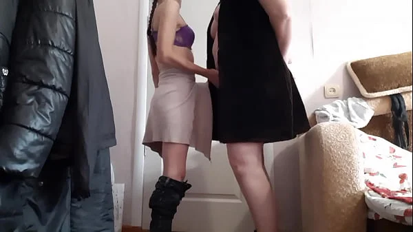 We mutually masturbate and mutually cum at home while no one is home - Girls fly orgasm videos