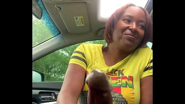 Handjob in car videos