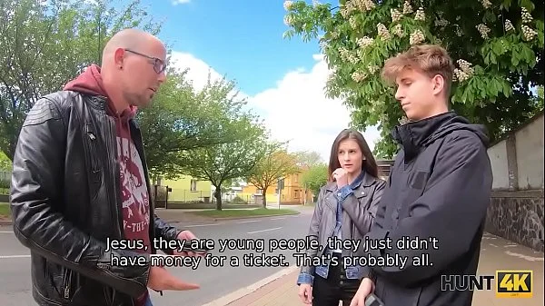 HUNT4K. Boy cant pay for his GF so she makes money like a slut videos