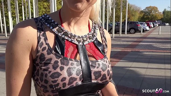 GERMAN SCOUT - CATCH PORNSTAR BLANCHE BRADBURRY AT EVENT IN BERLIN AND TALK TO FUCK videos