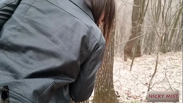 Uber driver fuck young whore at parking near to road videos