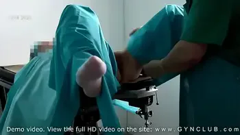 Exelent orgasm on gyno chair videos
