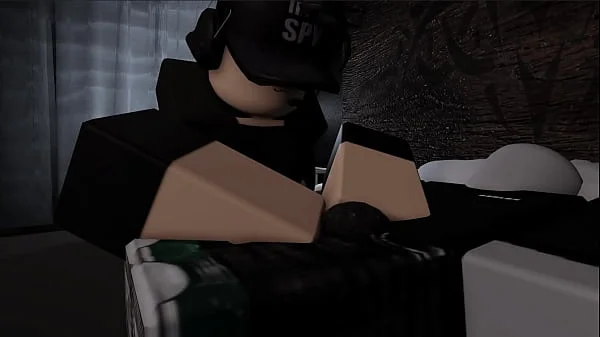 Roblox girl couldn't sleep, so she had some fun with his bf's cock while he was asleep videos