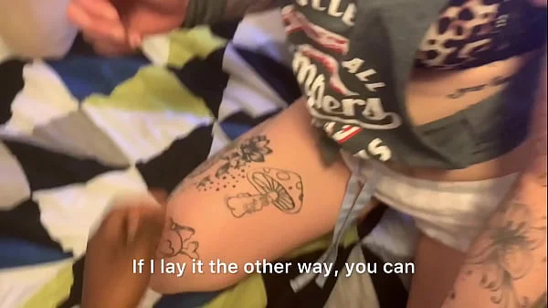 Tattoo slut sucks dick upside down then gets punished fucked videos