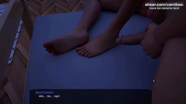 Rubbing a big cock between stepsister's petite thighs l My sexiest gameplay moments l Milfy City l Part #2 videos