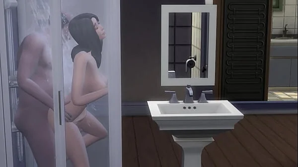 Stepfather fucks her in the shower for 30 minutes videos